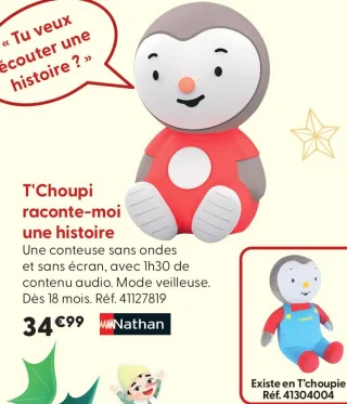 T'Choupi raconte-moi une histoire Nathan