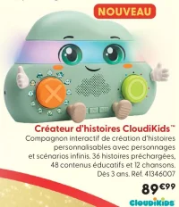 Créateur d'histoires CloudiKids
