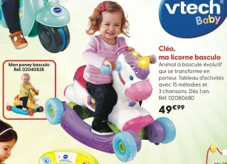 Cléo, ma licorne basculo Vtech Baby