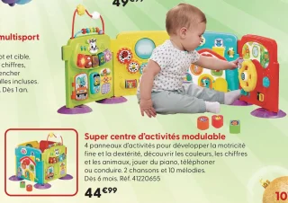 Super centre d'activités modulable Vtech Baby