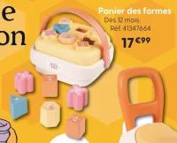Panier des formes Disney Winnie l'Ourson Smoby