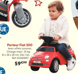 Porteur Fiat 500