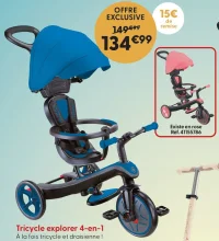 Tricycle explorer 4-en-1 Globber