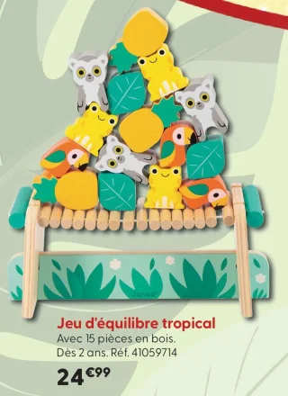 Jeu d'équilibre tropical Janod