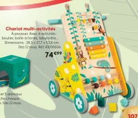 Chariot multi-activités Janod
