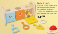 Boîte à clefs Janod