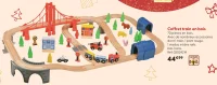 Coffret train en bois L'Atelier du Bois
