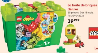 La boîte de briques deluxe LEGO duplo