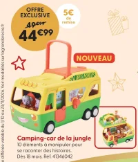 Playmobil Junior Camping-car de la jungle