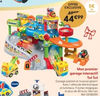 Mon premier garage interactif Tut Tut Bolides vtech