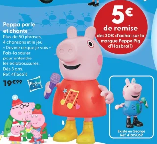 Hasbro Peppa parle et chante