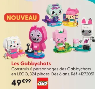 Les Gabbychats LEGO