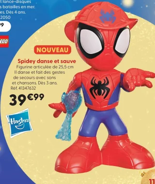 Spidey danse et sauve Figurine articulée Hasbro