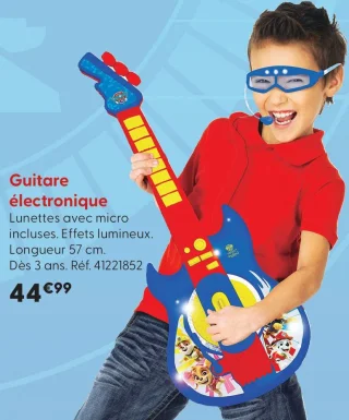 Guitare électronique Paw Patrol