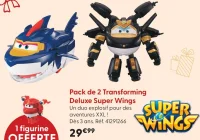 Pack de 2 Transforming Deluxe Super Wings