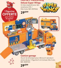 Camion garage Super Wings