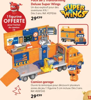 Camion garage Super Wings