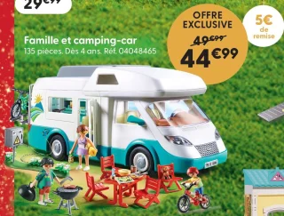 Playmobil Famille et camping-car
