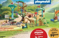 Zoo : parc aventure au milieu des animaux sauvages Playmobil