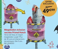 Megalodon éclosion secrète Primal Hatch Spin Master