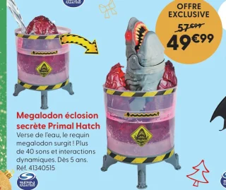 Megalodon éclosion secrète Primal Hatch Spin Master