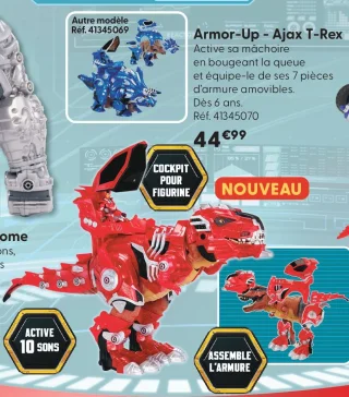 Armor-Up - Ajax T-Rex Armorsaurs