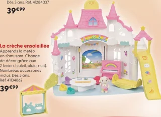 La crèche ensoleillée Sylvanian Families