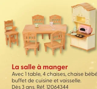 Sylvanian Families La salle à manger