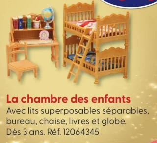 Sylvanian Families La chambre des enfants
