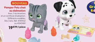 Pamper Petz chat ou dalmatien