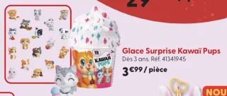 Glace Surprise Kawaï Pups