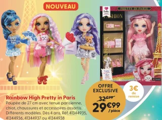 Rainbow High Pretty in Paris