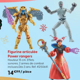 Figurine articulée Power rangers