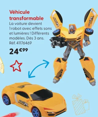 Véhicule transformable