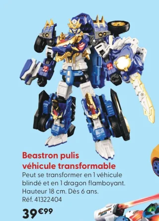 Beastron puis véhicule transformable