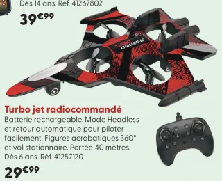 Turbo jet radiocommandé