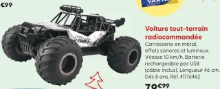 Voiture tout-terrain radiocommandée
