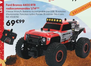 Ford Bronco 4400 RTR radiocommandée 1/14ème