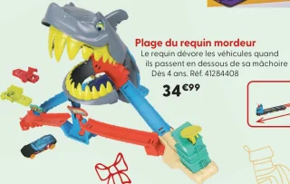 Plage du requin mordeur Hot Wheels