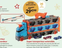 Super transporteur extensible Hot Wheels
