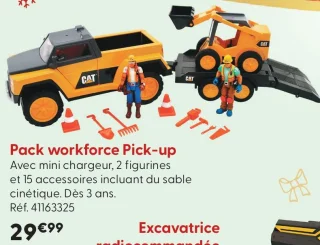 Pack workforce Pick-up CAT
