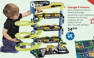 Garage 4 niveaux TEAM City