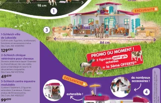 Schleich centre équestre modulable