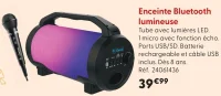 Enceinte Bluetooth lumineuse iDance