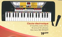 Clavier électronique