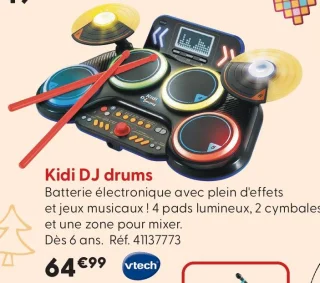 Kidi DJ drums VTech