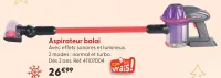 Aspirateur balai