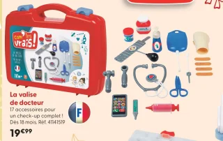 La valise de docteur Comme les vrais!