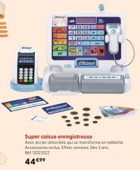 Super caisse enregistreuse