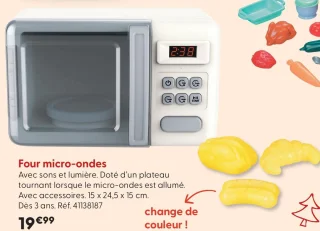 Four micro-ondes Com' les vrais!